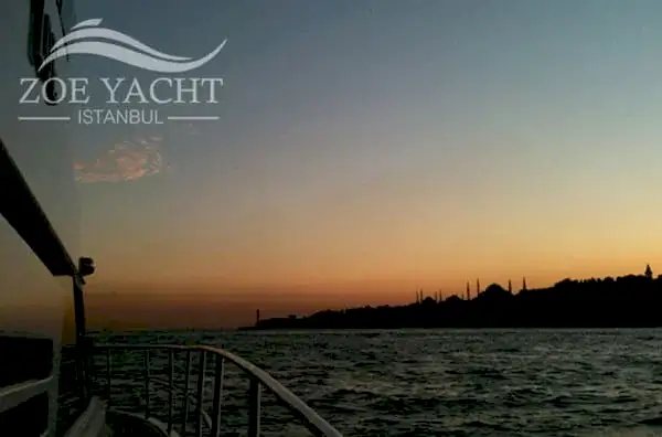 Sunset yacht cruise Sultanahmet Istanbul Bosphorus