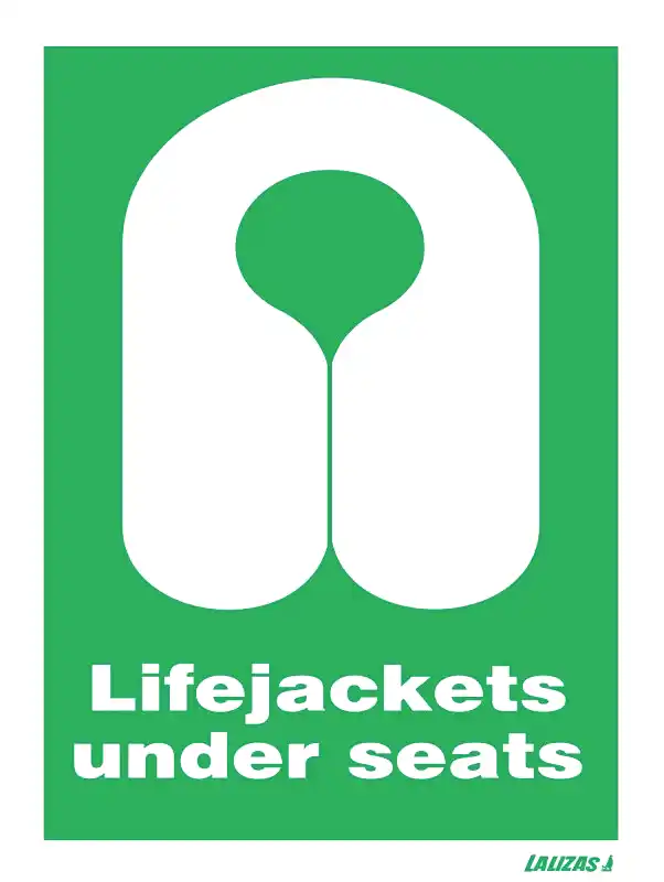 sign for lifejackets