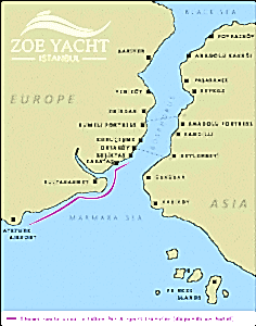 Airport transfer map