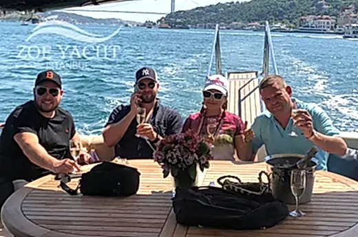 Image of a short Bosphorus cruise tour by boat in Istanbul Turkey