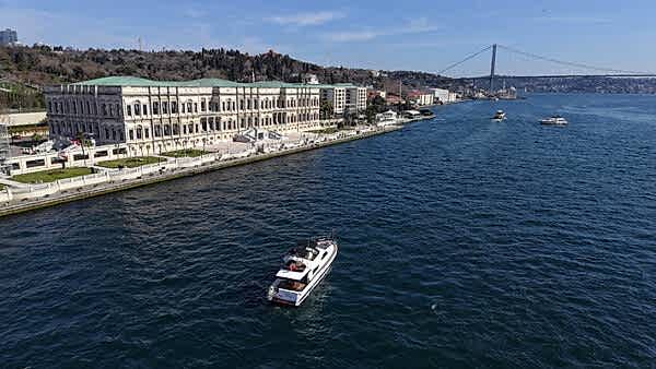 Cruise to The Ciragan Palace Kempinski Hotel Istanbul